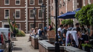 Pegasus Bar & Restaurant Terrace