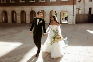 Wedding image- walking